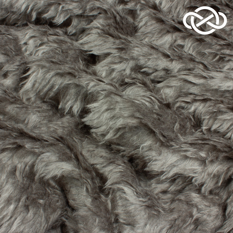 4636. Мех на трикотаже. Шерсть - фото 1