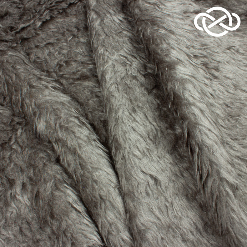 4636. Мех на трикотаже. Шерсть от Tkani.site
