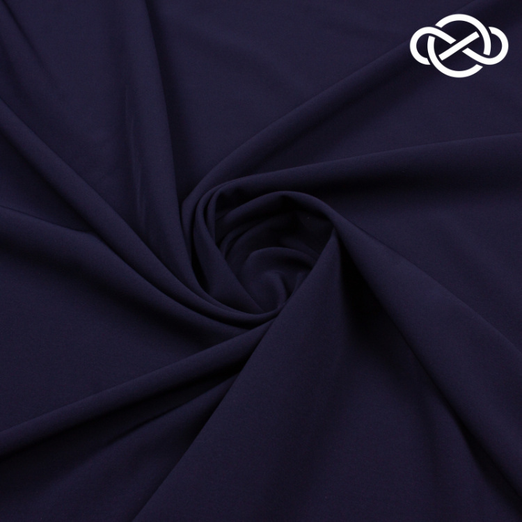 7451. Костюмно-плательная. Темно-синий.