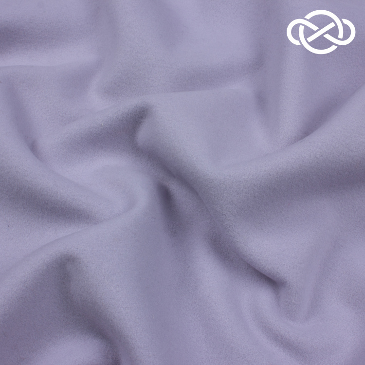 7459. Пальтовая/костюмная шерсть. Дублированная. Ледяной коктейль - фото 1