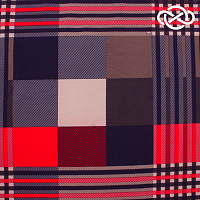 7470. Плательная. Барби. Принт. от Tkani.site