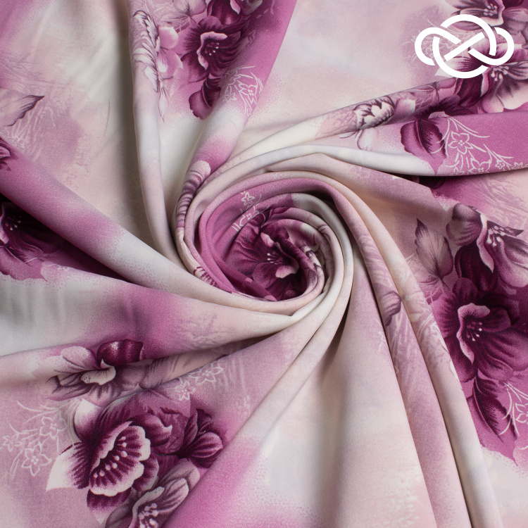 7478. Плательная. Принт. - фото 1