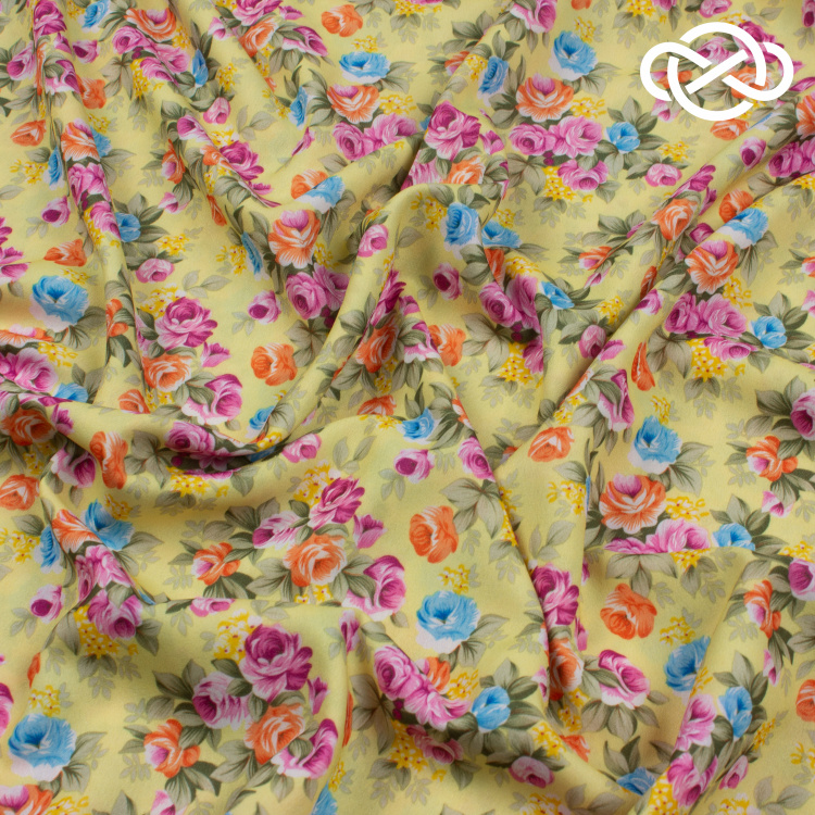 7482. Конкурс! Плательная. Креп. Принт. - фото 2