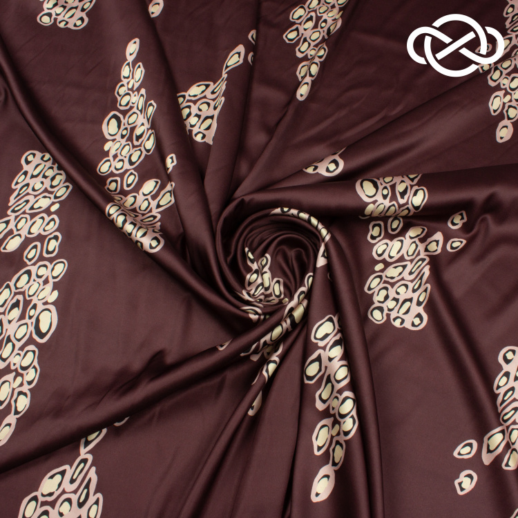 7497. Конкурс! Искусственный шелк. Армани. Принт. - фото 1