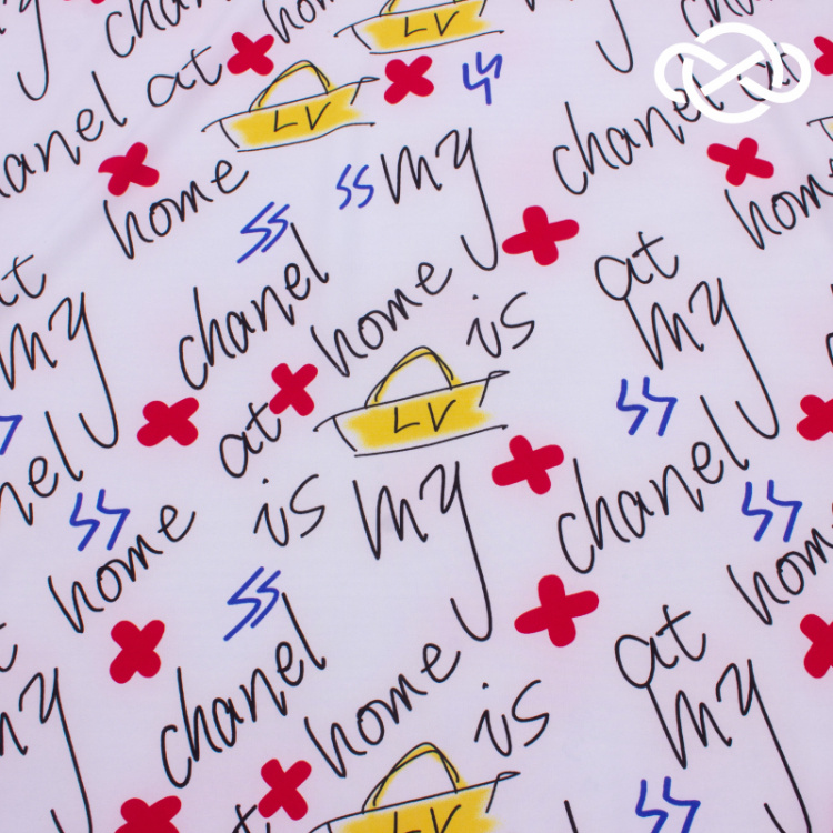 7500. Плательная Ниагара. Суперсофт. Принт.