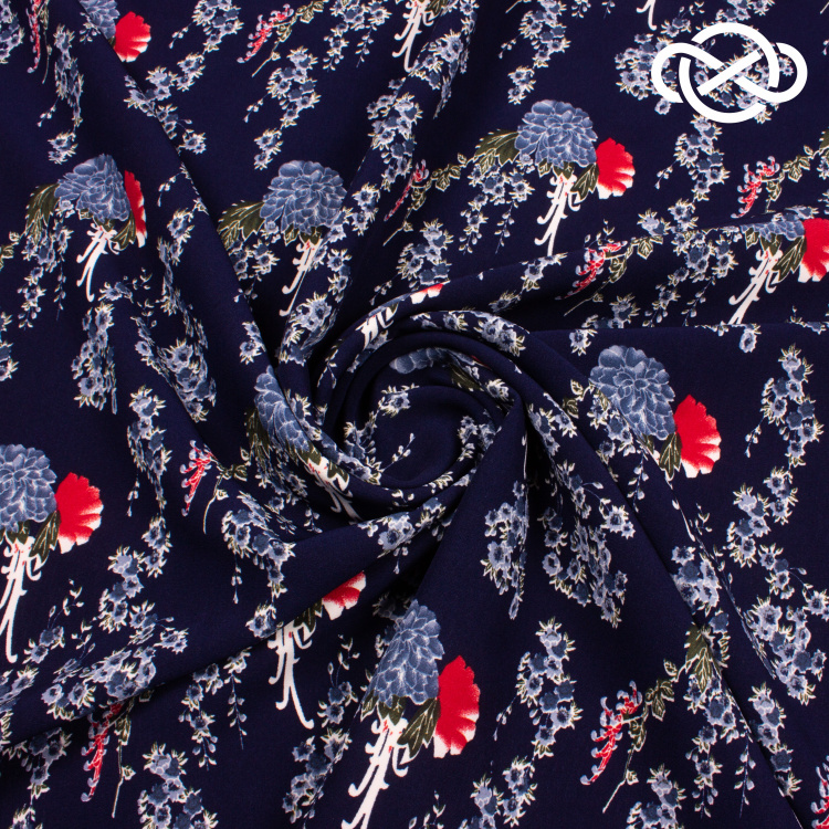 7507. Плательная. Барби. Принт. - фото 1