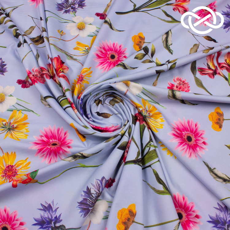 4743. Конкурс!!! Плательная Ниагара. Суперсофт. Принт - фото 1