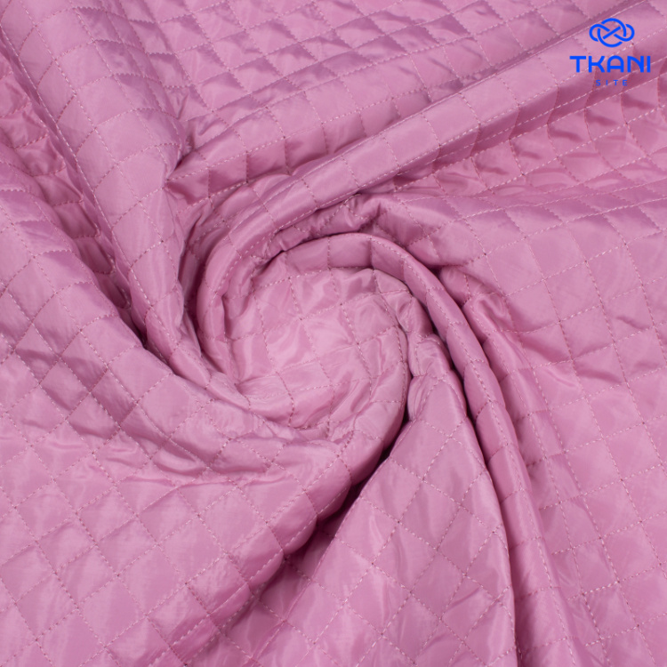 73781-0. Курточная стежка на синтепоне. Розовый перламутр.