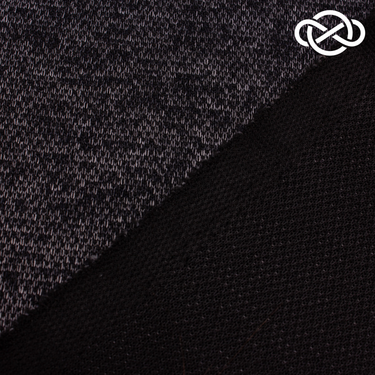 7537. Трикотажное полотно. Сандра. Меланж. - фото 2