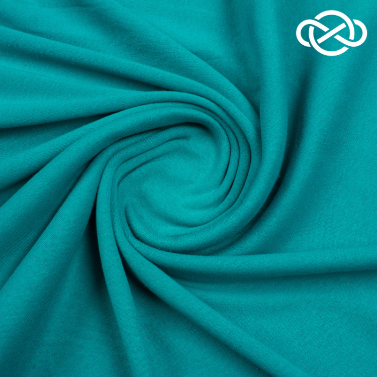 7545. Интерлок. Чулок. Бирюзовый.