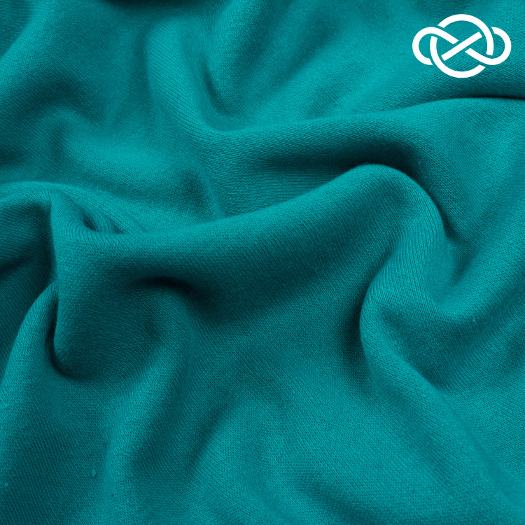 7545. Интерлок. Чулок. Бирюзовый. - фото 1