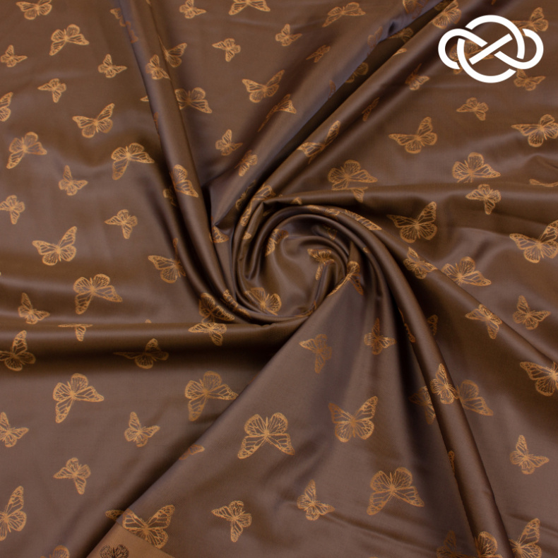 7555. Подкладочная поливискоза. Жаккард. от Tkani.site