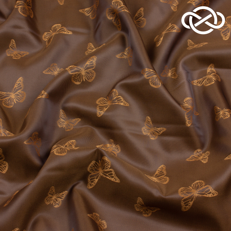 7555. Подкладочная поливискоза. Жаккард. от Tkani.site