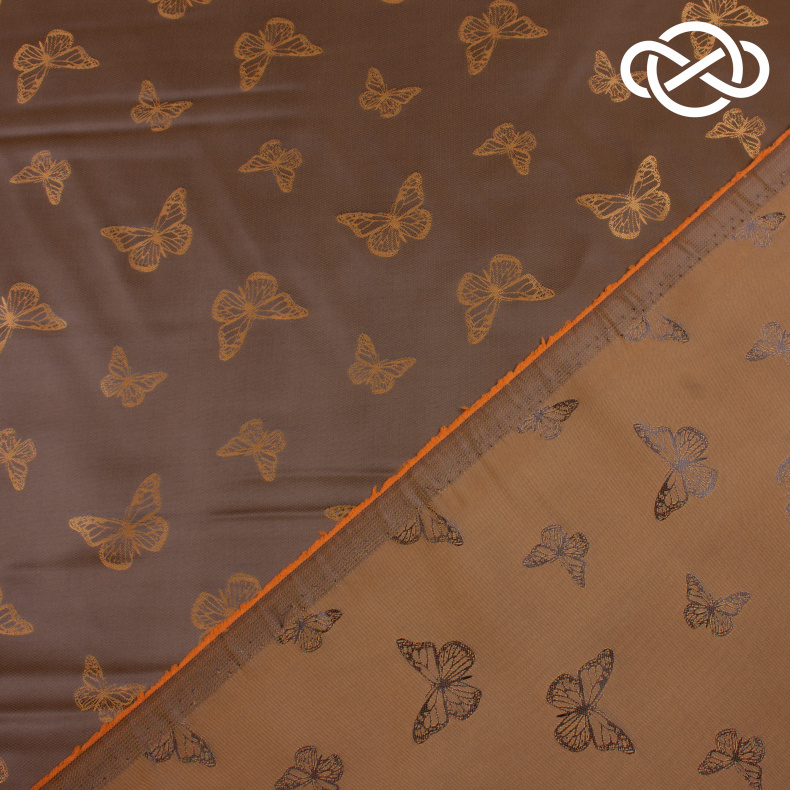 7555. Подкладочная поливискоза. Жаккард. от Tkani.site