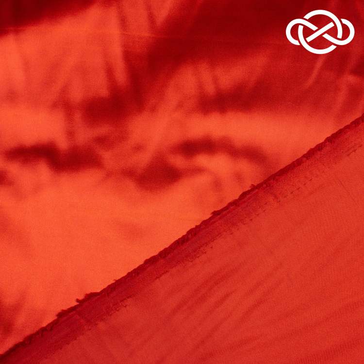 7558. Плательный атлас. Арабские специи. - фото 2