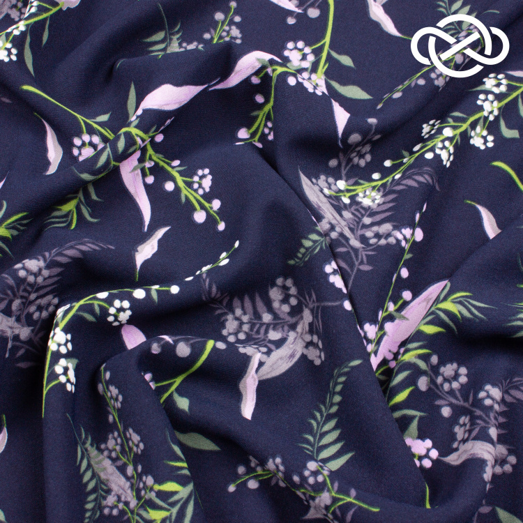 4847. Конкурс! Искусственный лен. Манго. Принт. - фото 2