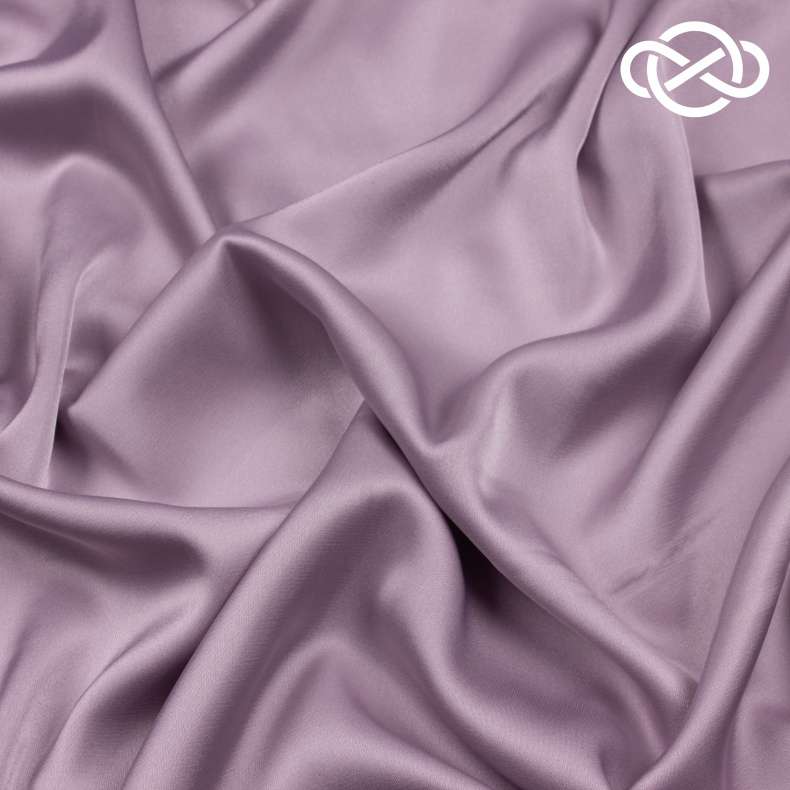 4848. Искусственный шелк. Армани. Gray lilac от Tkani.site