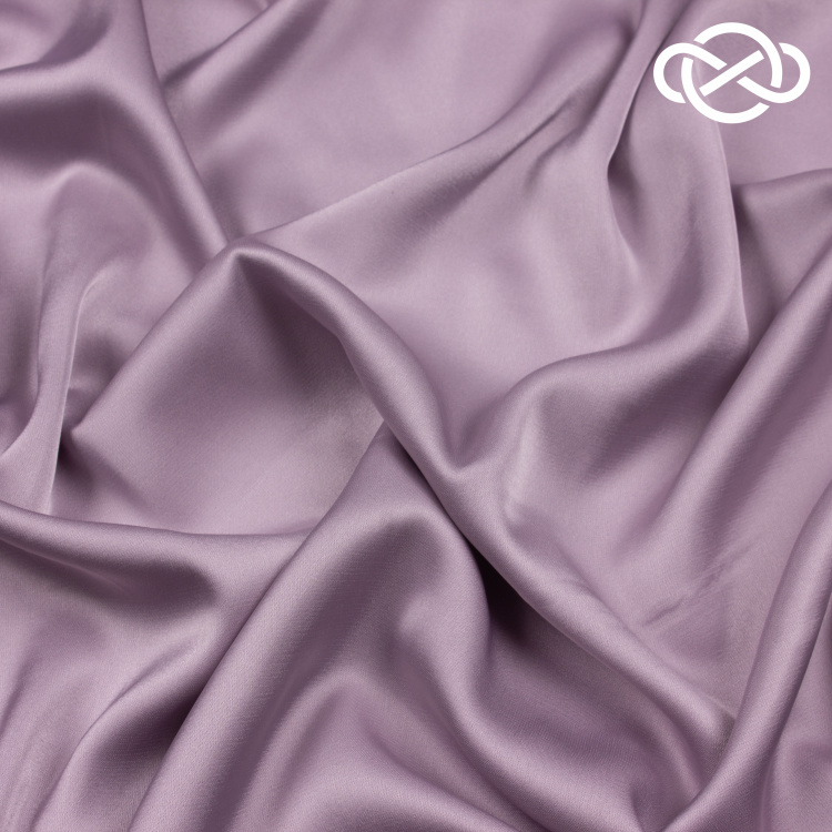 4848. Искусственный шелк. Армани. Gray lilac - фото 1