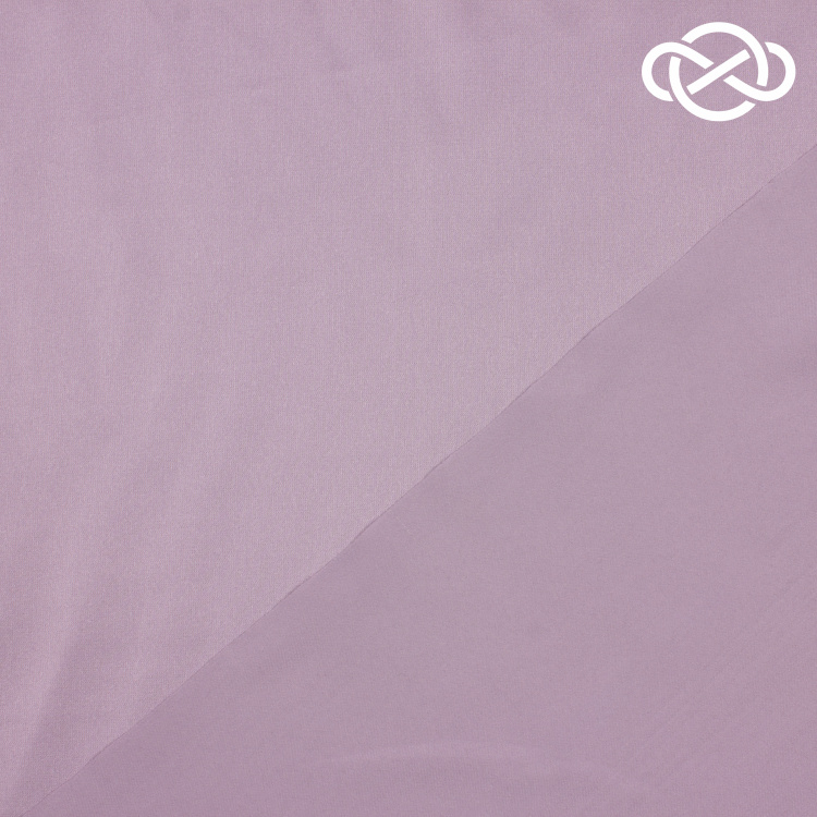 4848. Искусственный шелк. Армани. Gray lilac - фото 2