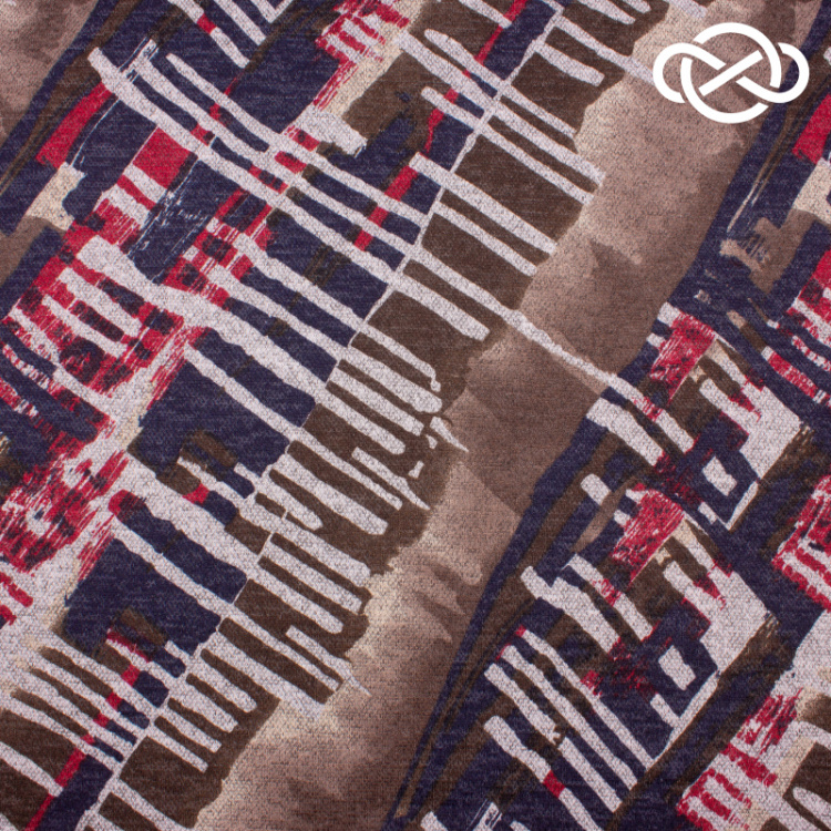 7573. Конкурс! Трикотажное полотно. Сандра. Принт.