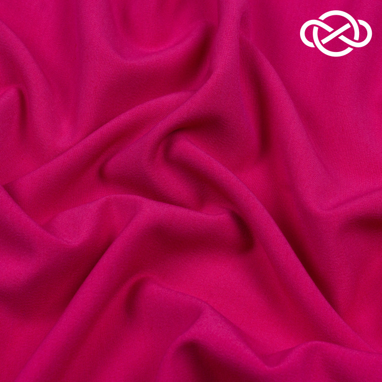 7575. Костюмно-плательная. Castor. Коралловый. - фото 1