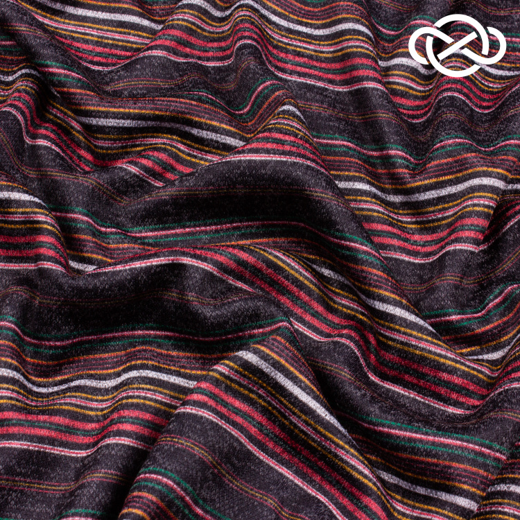 7577. Конкурс! Трикотажное полотно. Сандра. Принт. - фото 2