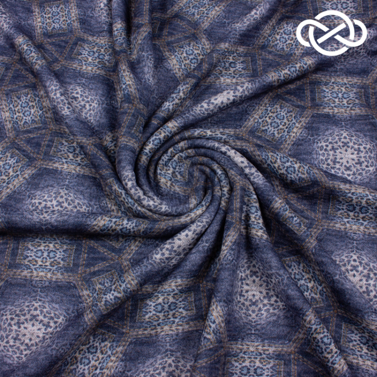 7593. Конкурс! Трикотажное полотно. Сандра. Принт.