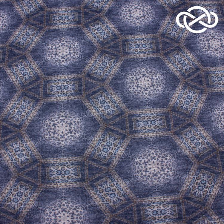 7593. Конкурс! Трикотажное полотно. Сандра. Принт. - фото 1