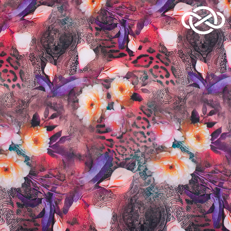 7595. Конкурс! Плательная. Принт.