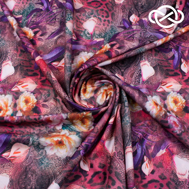 7595. Конкурс! Плательная. Принт. - фото 1