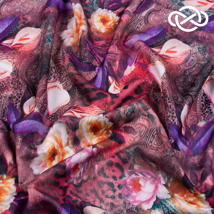 7595. Конкурс! Плательная. Принт. - фото 2