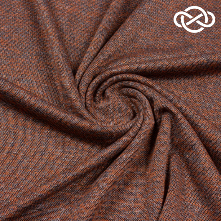 7599. Трикотажное полотно. Сандра. Меланж.