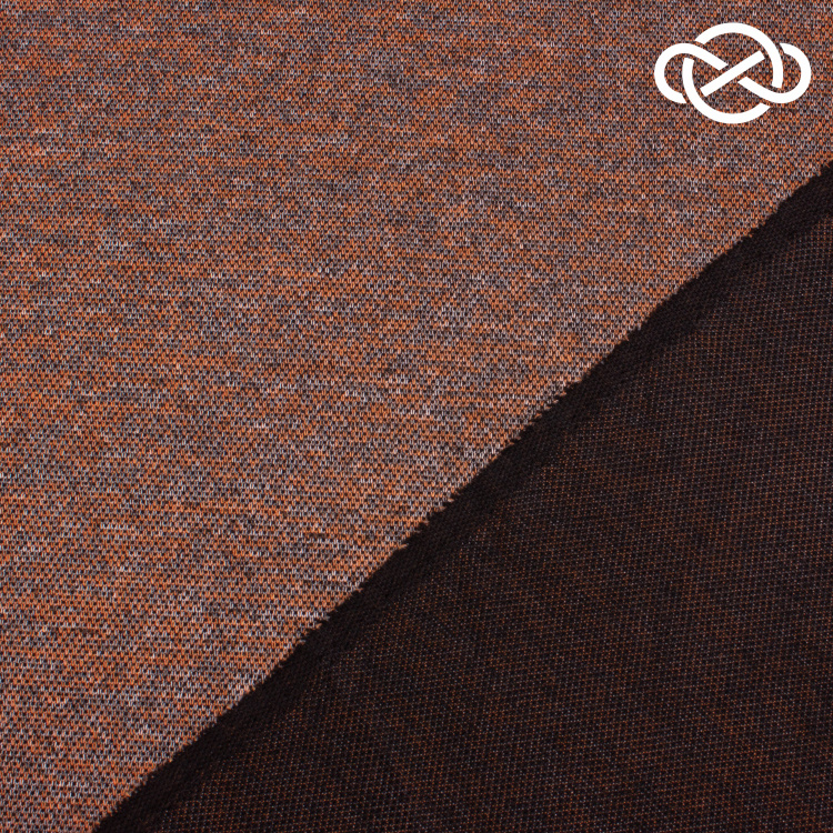 7599. Трикотажное полотно. Сандра. Меланж. Уценка!!! - фото 2