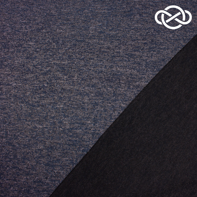 7600. Трикотажное полотно. Сандра. Меланж. - фото 2