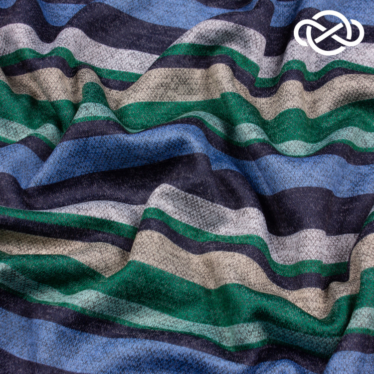 7607. Конкурс! Трикотажное полотно. Сандра. Принт. - фото 2