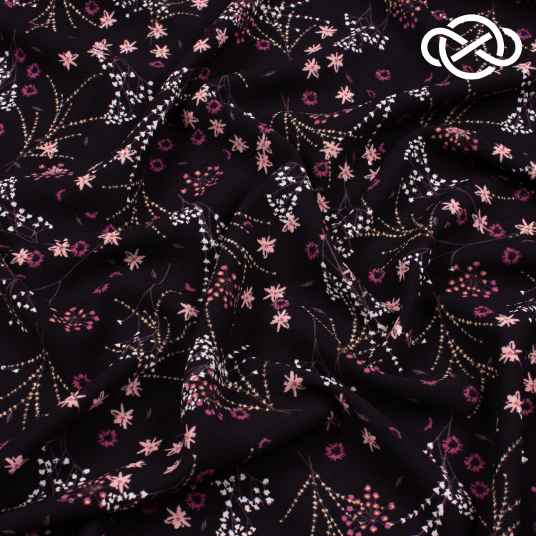 7612. Конкурс! Искусственный лен. Манго. Принт. - фото 2