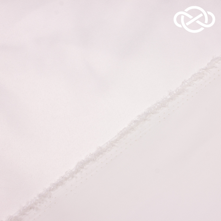 4867. Костюмно-плательный Атлас. Молочный - фото 2