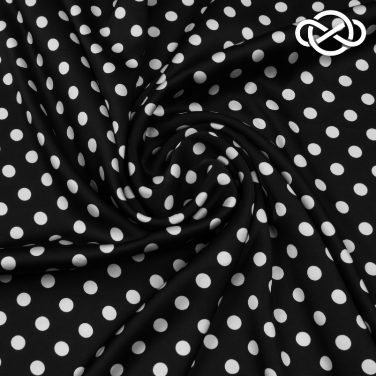 4870. Искусственный шелк. Армани. Принт