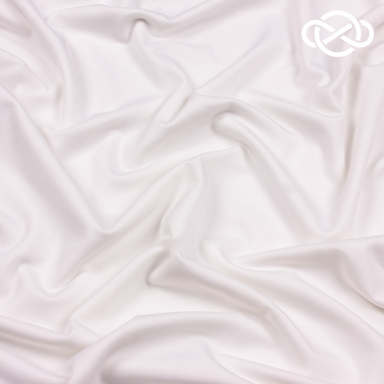 4883. Трикотажное полотно. Масло. Молочный - фото 1