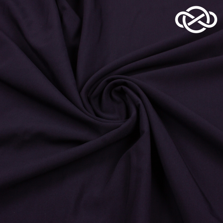 4884. Костюмная поливискоза. Темно-синий. Уценка!!!