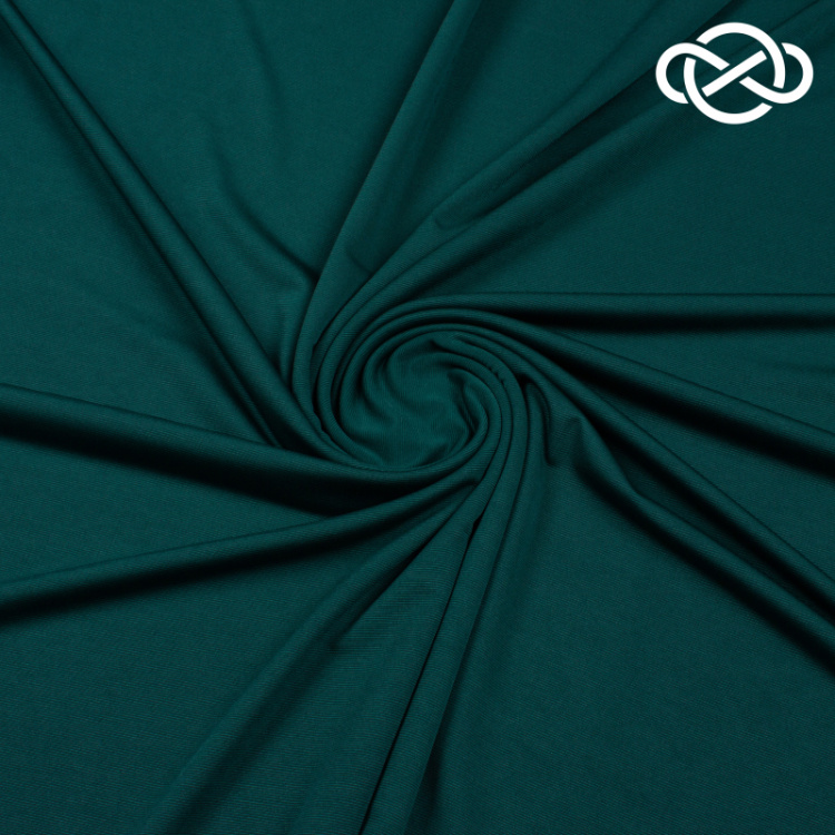 4885. Трикотажное полотно. Масло. Темно-зеленый