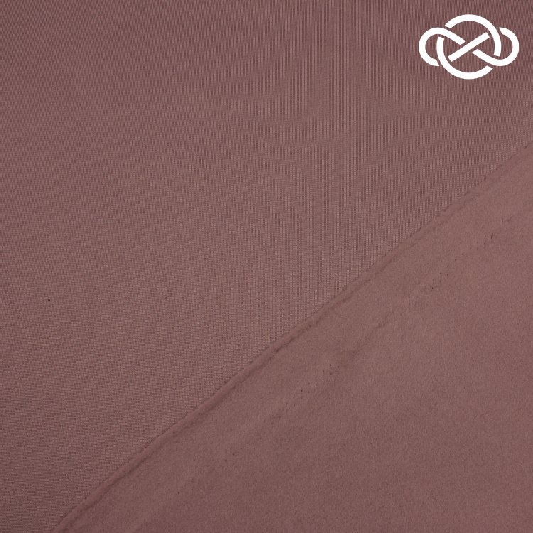 7622. Футер 3нитка с начесом. Капучино. - фото 2