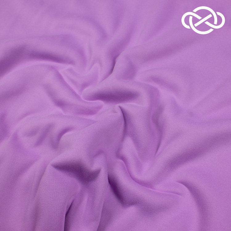 4947. Футер 3-х нитка с начесом. Сирень - фото 1