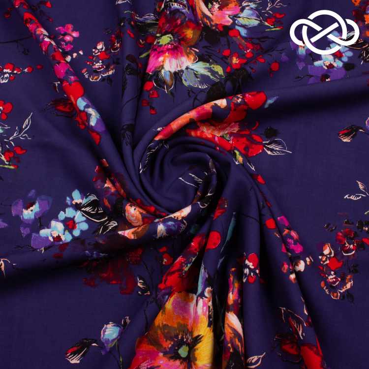 10031. Конкурс!!! Штапель. Вискоза. Принт - фото 1