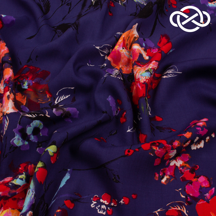 10031. Конкурс!!! Штапель. Вискоза. Принт - фото 2