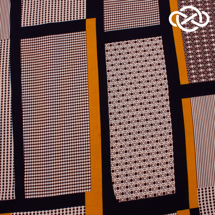 10034. Конкурс!!! Штапель. Вискоза. Принт - фото 1