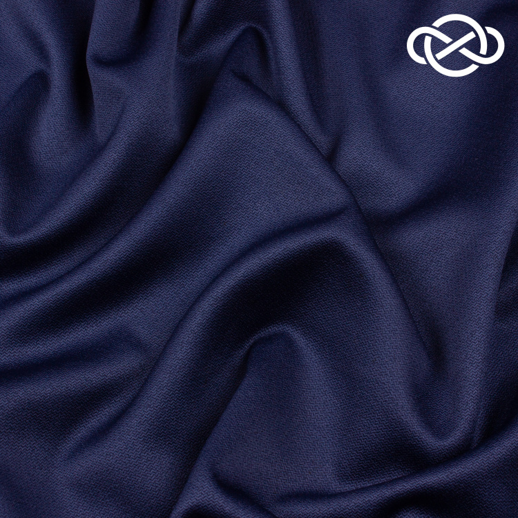 10037. Костюмная. Темно-синий - фото 1