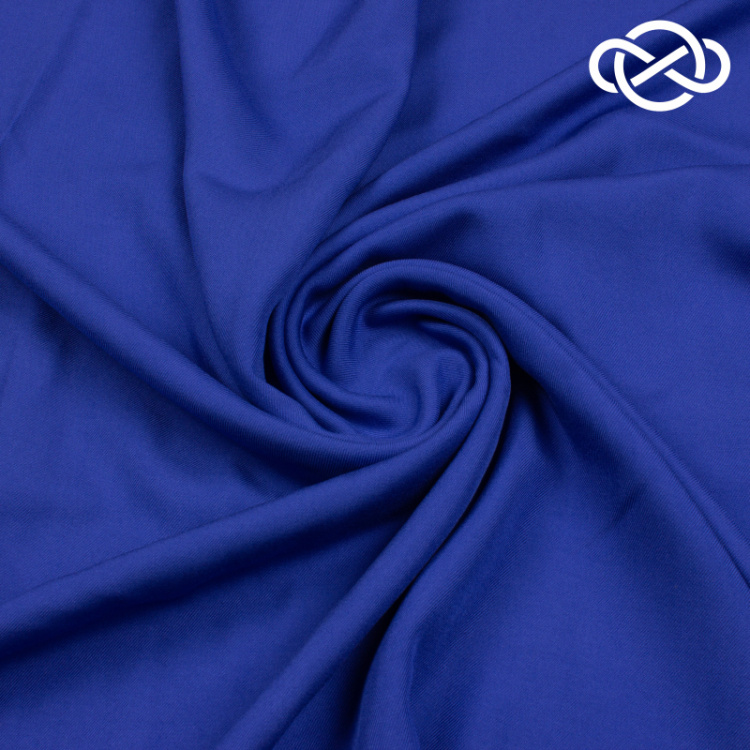 7627. Плательная вискоза. Василек.