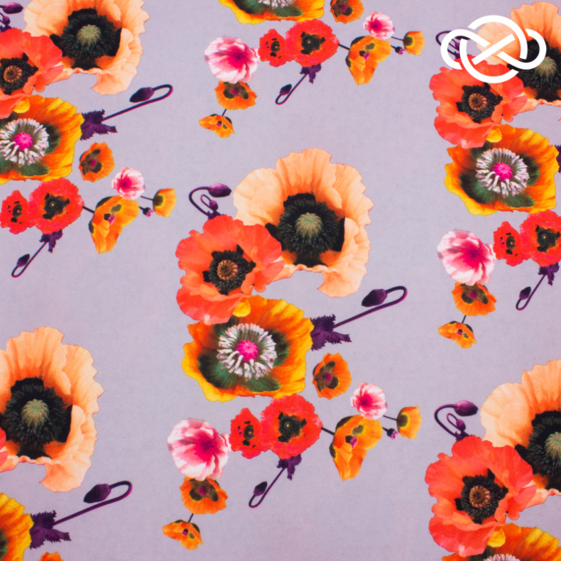 7630. Трикотажное полотно. Скуба. Принт. от Tkani.site