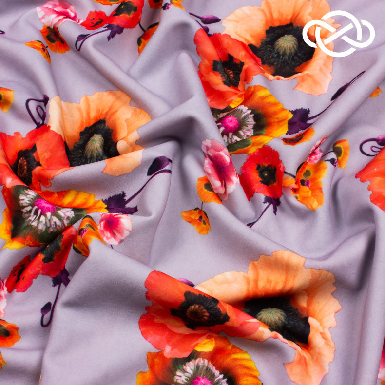 7630. Трикотажное полотно. Скуба. Принт. от Tkani.site